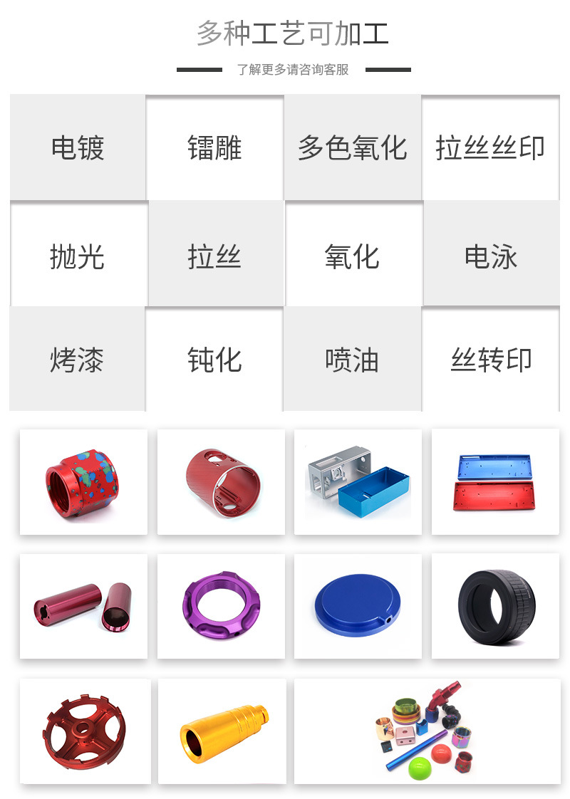 鋁合金cnc加工制品